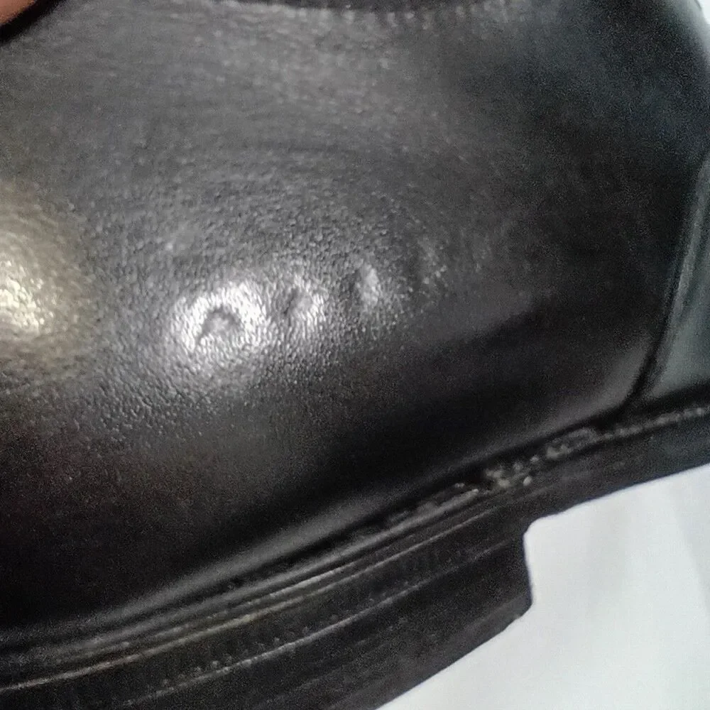 Alden Plain Toe Black Oxford 932 Leather Lace Up Dress Shoes 10.5 B/D